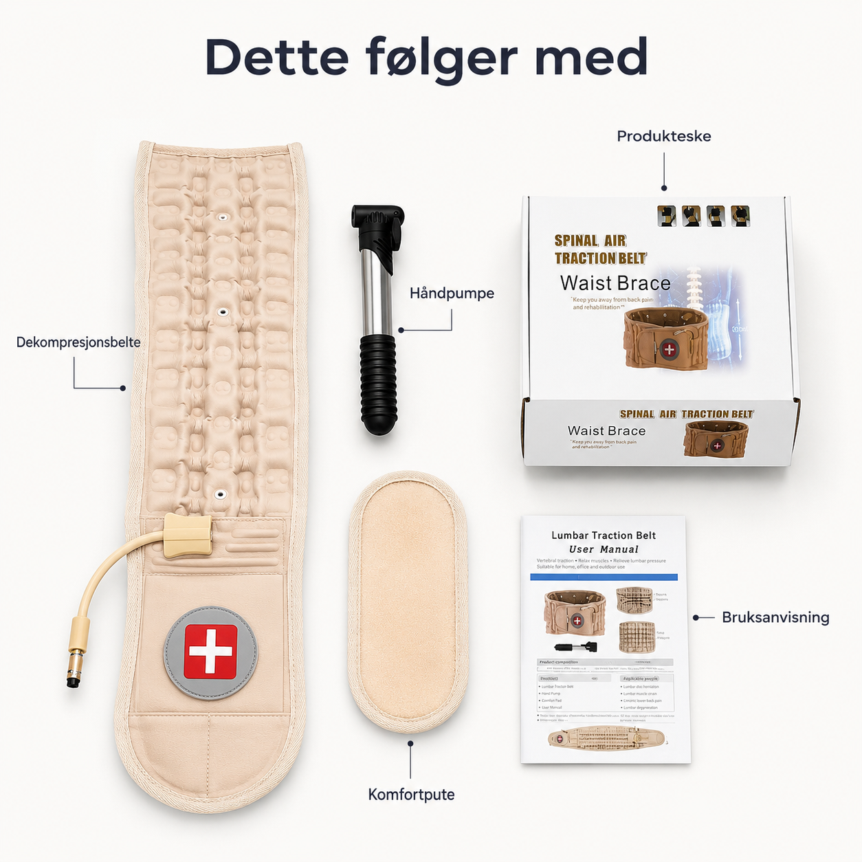 FriskRygg™ – Dekompresjonsbelte